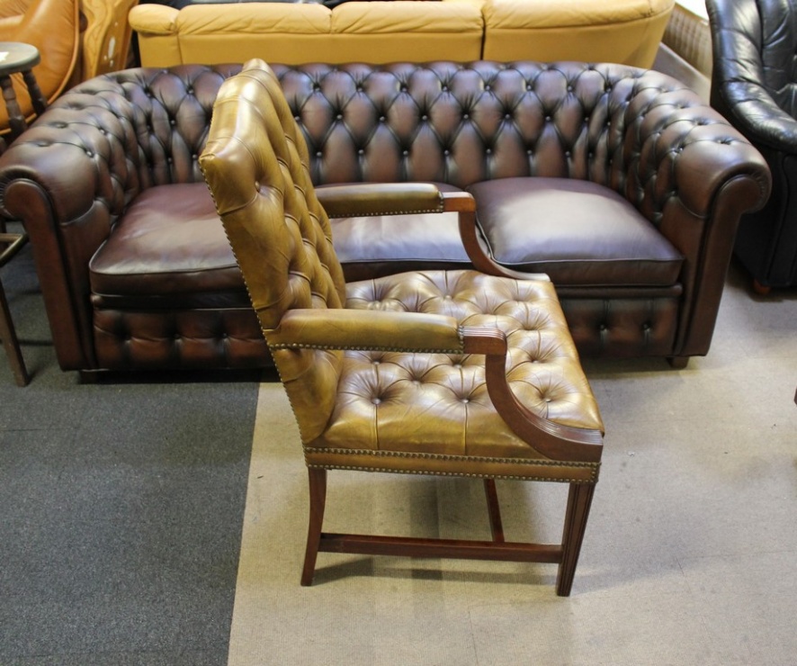 Chesterfield boso kėdė